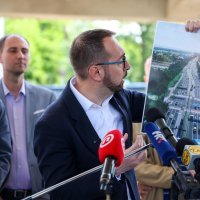 Tomašević na obilsku radova na Sarajevskoj cesti