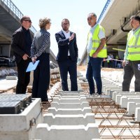 Tomašević u obilasku radova proširenja tramvajske zone