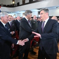 Plenković i Milanović na Danu Hrvatske vojske
