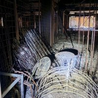 Posljedice požara u skladištu Teatra Gavran