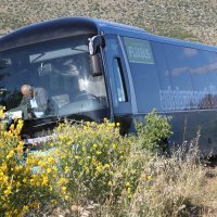 Sudar autobusa i osobnog automobila