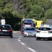 Sudar autobusa i osobnog automobila