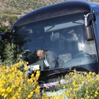 Sudar autobusa i osobnog automobila