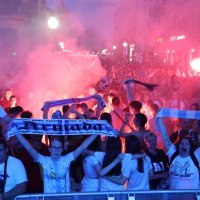 Rijeka: Slavlje na Korzu nakon osvojenog Kupa