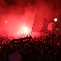 Rijeka: Slavlje na Korzu nakon osvojenog Kupa