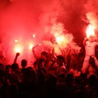 Rijeka: Slavlje na Korzu nakon osvojenog Kupa