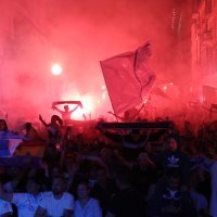 Rijeka: Slavlje na Korzu nakon osvojenog Kupa