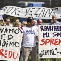 Prosvjed pravosudnih policajaca