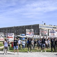 Prosvjed pravosudnih policajaca