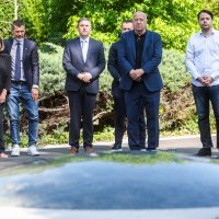 Dinamova delegacija na Draženovom grobu