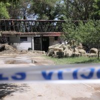 Požar na sinjskom hipodromu