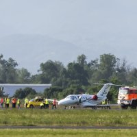 Zrakoplov Air Pannonije proklizio je s piste pri slijetanju