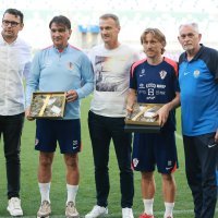 Hrvatska nogometna reprezentacija; trening Osijek 8.6.2025.