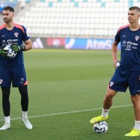 Hrvatska nogometna reprezentacija; trening Osijek 8.6.2025.