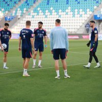 Hrvatska nogometna reprezentacija; trening Osijek 8.6.2025.