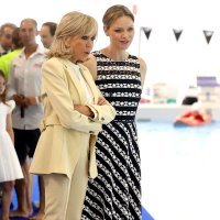 Princeza Charlene i Brigitte Macron