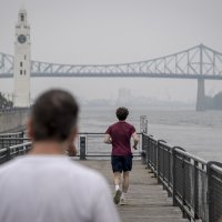 Dim nad Montrealom nakon šumskih požara u Kanadi