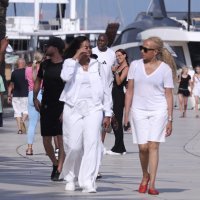 Magic Johnson s obitelji i prijateljima u Trogiru