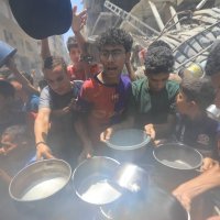 Gladni Palestinci u Gazi