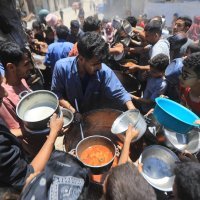 Gladni Palestinci u Gazi