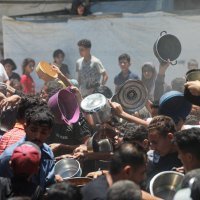 Gladni Palestinci u Gazi
