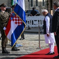 Narendra Modi i Andrej Plenković