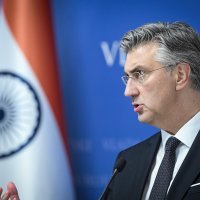 Narendra Modi i Andrej Plenković