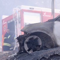 Pisak: Izgorjeli brojni automobili, zbog požara dignuta cijela županija da dođe u pomoć