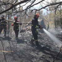 Požar pored Makarske