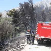 Požar pored Makarske