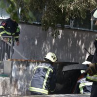 Šibenik: Požar na Baldekinu, gorio odbačeni namještaj