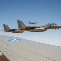 Saudijski F-15 prate Donalda Trumpa i predsjednički Air Force One