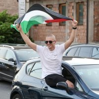 Prosvjedna vožnja automobila u znak podrške otporu Irana i Palestine
