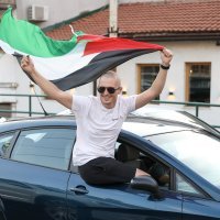 Prosvjedna vožnja automobila u znak podrške otporu Irana i Palestine