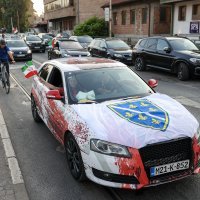 Prosvjedna vožnja automobila u znak podrške otporu Irana i Palestine