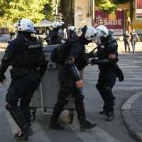 Policija razbila blokadu kod Pravnog fakulteta u Beogradu