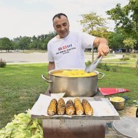 Otvaranje fan zone za posjetitelje Thompsonova koncerta u parku Bundek