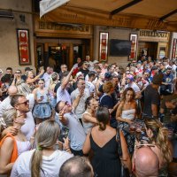 Zagreb: Atmosfera u centru grada uoči sutrašnjeg koncerta Marka Perkovića Thompsona