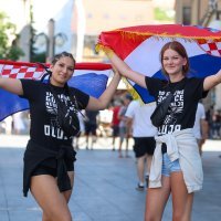 Atmosfera na dan koncerta Thompsona na Trgu bana Jelačića