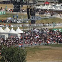 Pogled na Most slobode i Hipodrom