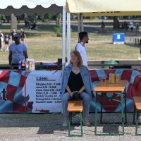 Slaba posjećenost štandova na istočnoj strani Thompsonove Fan zone