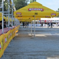 Slaba posjećenost štandova na istočnoj strani Thompsonove Fan zone