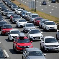 Zagreb: Velika gužva na naplatnoj postaji Lučko