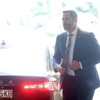 Tonči Glavina dolazi na sjednicu predsjedništva HDZ-a