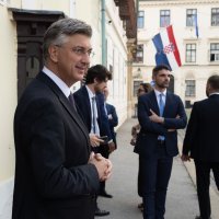 Plenković primio talijanskog predsjednika Sergija Mattarellu