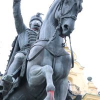 Netko je vandalizirao spomenik banu Jelačiću na glavnom zagrebačkom trgu