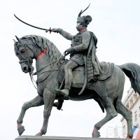 Netko je vandalizirao spomenik banu Jelačiću na glavnom zagrebačkom trgu