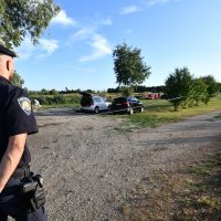Policijski očevid kod Male Subotice