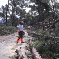 Posljedice velikog nevremena u Splitu