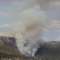 Požar u Kaštel Sućurcu